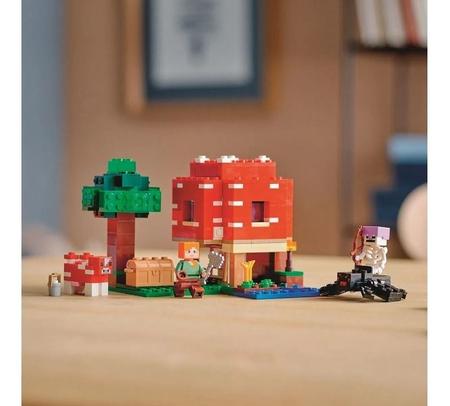 Imagem de Lego Minecraft 21179 - A Casa Cogumelo - 272 Peças