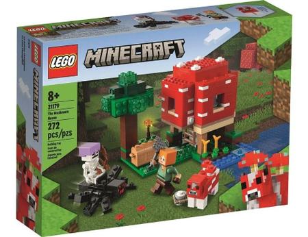 Imagem de Lego Minecraft 21179 - A Casa Cogumelo - 272 Peças
