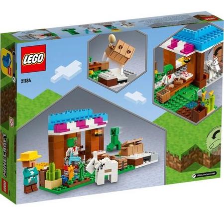 Lego Minecraft A Padaria Com Creeper e Cabra Kit De Construção 21184 - 154  Peças - LEGO - Brinquedos e Games FL Shop