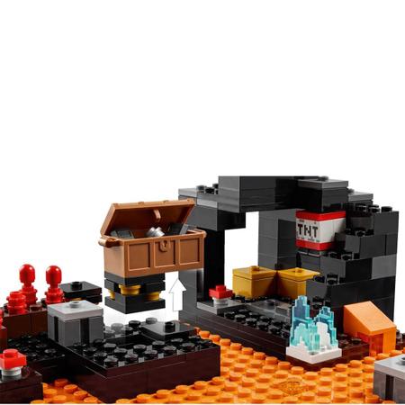 Lego 21185 Minecraft - O Portal Do Nether