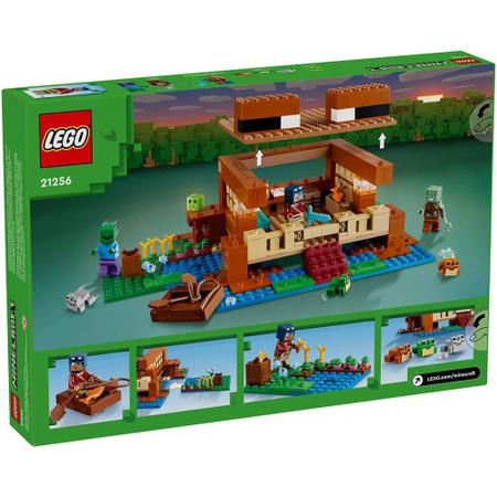 Imagem de Lego minecraft 21256 a casa sapo