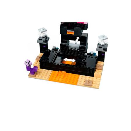 Lego Minecraft The End Arena 21242 252 Peças - Brinquedos de Montar e  Desmontar - Magazine Luiza