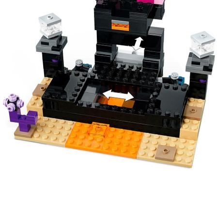 Lego Minecraft The End Arena 21242 252 Peças - Brinquedos de Montar e  Desmontar - Magazine Luiza