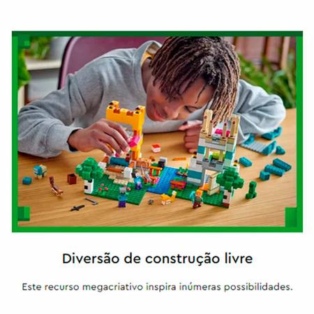 LEGO Minecraft - A Caixa de Minecraft 4.0 - 605 Peças - 21249 -  superlegalbrinquedos