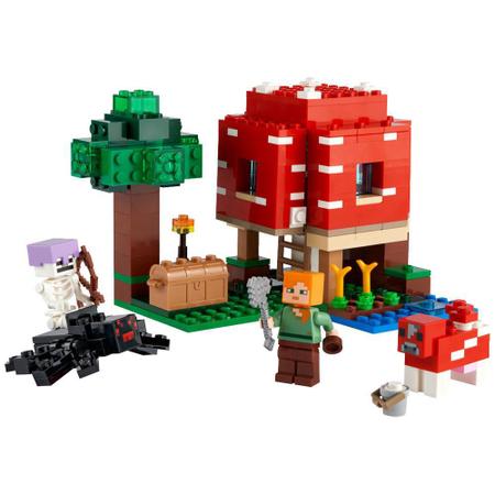 Imagem de LEGO Minecraft - A Casa Cogumelo 21179