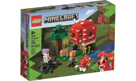 LEGO® Minecraft® A Casa Cogumelo 21179 Kit Incrível (272 Peças)