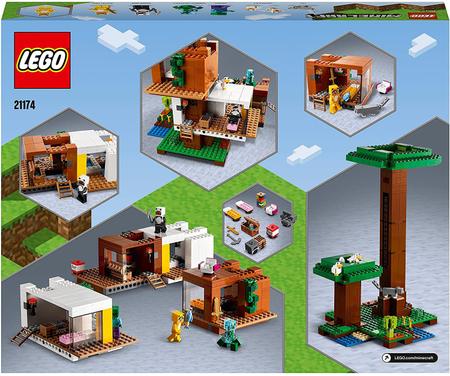 Lego Minecraft - A Casa Da Árvore Moderna 909 Peças - 21174 - Brinquedos de  Montar e Desmontar - Magazine Luiza