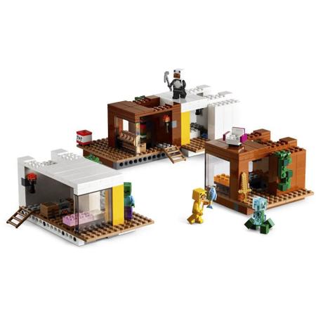 LEGO Minecraft A Casa da Árvore Moderna 21174 - Brinquedos de Montar e  Desmontar - Magazine Luiza