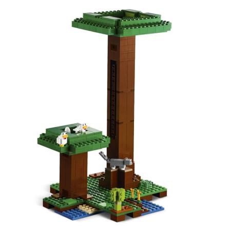 Lego Minecraft - A Casa Da Árvore Moderna 909 Peças - 21174 - Brinquedos de  Montar e Desmontar - Magazine Luiza