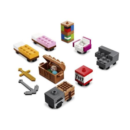 Lego Minecraft - A Casa Da Árvore Moderna 909 Peças - 21174