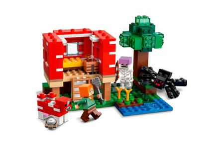 Imagem de LEGO Minecraft A Casa do Cogumelo 21179