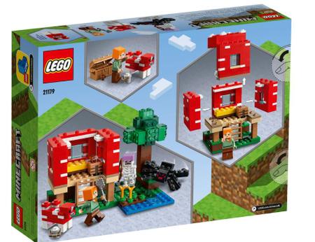 LEGO MINECRAFT A CASA COGUMELO 21179 - Star Brink Brinquedos