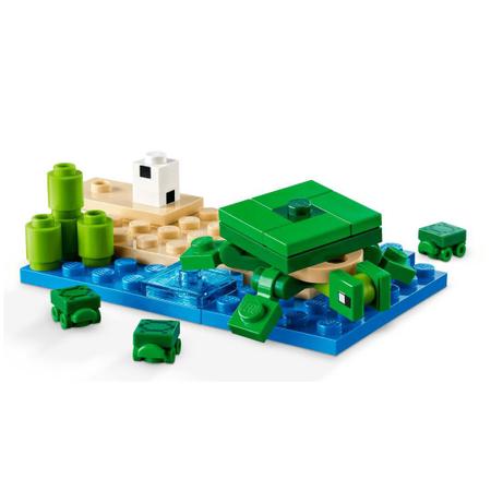 Imagem de Lego Minecraft - A Casa Tartaruga de Praia - 21254
