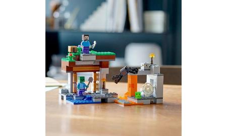 Lego Minecraft A Mina Abandonada 248 Peças - LEGO 21166 - Fabrica da Alegria