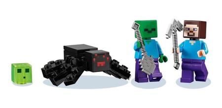 Imagem de Lego Minecraft A Mina Abandonada 248 Peças Lego 21166