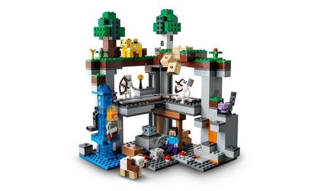 Lego Minecraft A Primeira Aventura 21169 542 Peças
