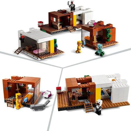 LEGO MINECRAFT 21174 A CASA DA ARVORE MODERNA 038439 - LEGO MINECRAFT 21174  A CASA DA ARVORE MODERNA - LEGO