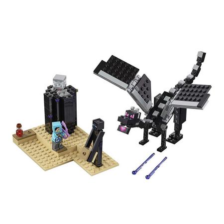 Imagem de Lego Minecraft Combate do Fim Dragão Ender Dragon - 21151 - 222 Peças