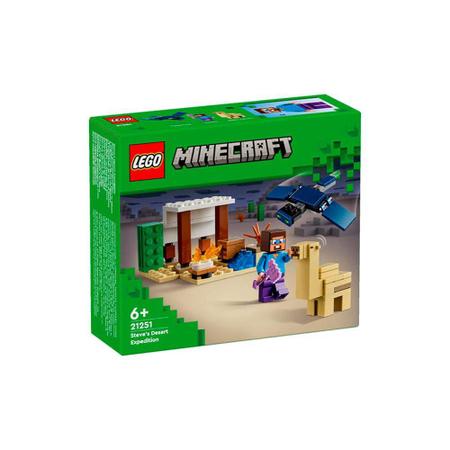Imagem de Lego Minecraft Expedição Ao Deserto Steve Lego 21251 75