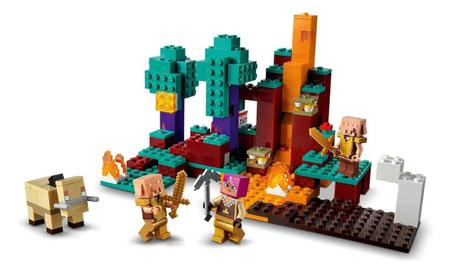 Imagem de Lego Minecraft Floresta Deformada 287 Peças 21168