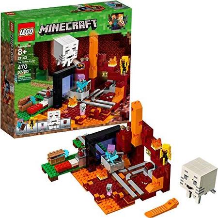 Imagem de LEGO Minecraft O Nether Portal 21143 Kit de construção (470 P