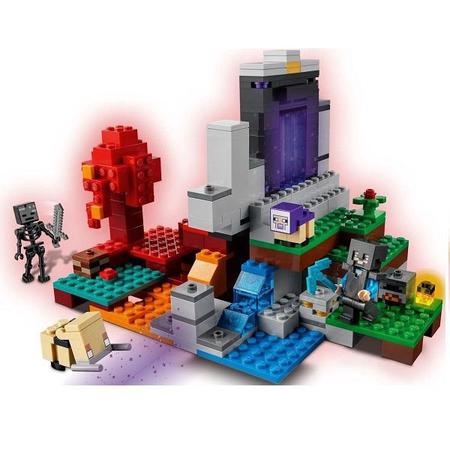 Lego Minecraft O Portal em Ruínas