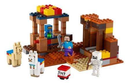 Imagem de Lego Minecraft O Posto Comercial 201 Peças - Lego 21167