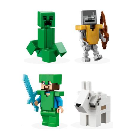 Imagem de Lego Minecraft Os Picos Gelados 21243