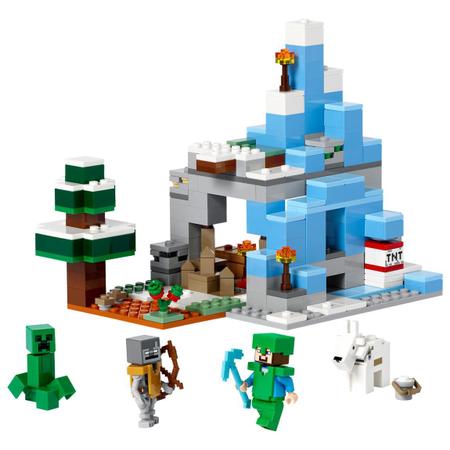 Imagem de Lego Minecraft Os Picos Gelados 21243
