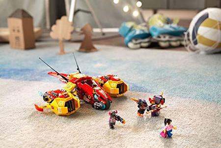 Imagem de LEGO Monkie Kid: Monkie Kid's Cloud Jet 80008 Aircraft Toy Building Kit (529 peças) Amazon Exclusive