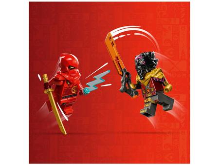 Imagem de LEGO Ninjago Batalha de Carro e Moto de Kai e Ras