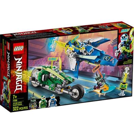 Imagem de Lego Ninjago - Os Veículos de Corrida do Jay e do Lloyd - 71709
