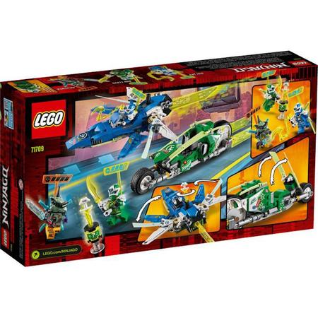 Imagem de Lego Ninjago - Os Veículos de Corrida do Jay e do Lloyd - 71709