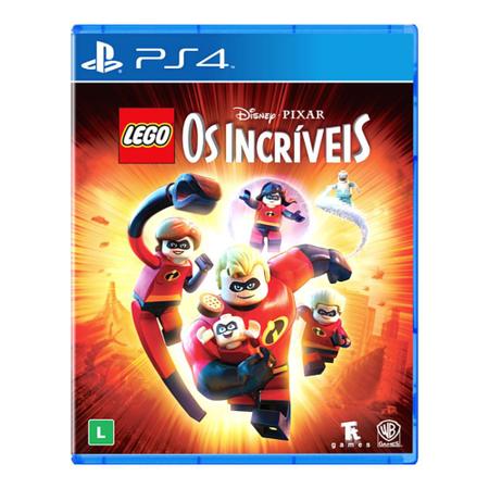 Jogo Lego Os Incríveis Ps4 Mídia Física Lacrado Novo - SONY - Jogos PS4 -  Magazine Luiza