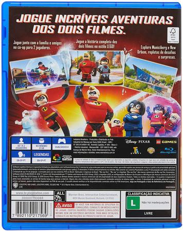 Jogo PS4 Lego The Incredibles