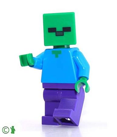 LEGO - Como Montar um Zumbi e um Boneco estilo Minecraft de Lego 