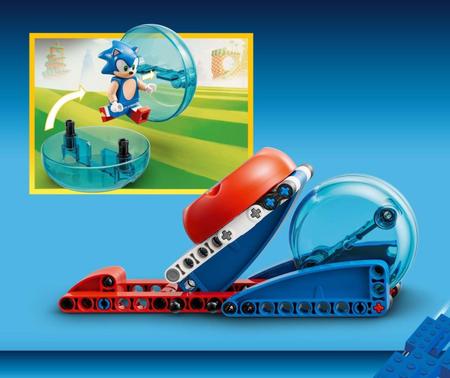 Lego Sonic The Hedgehog Desafio da Esfera de Velocidade do Sonic 76990 -  292 Peças - Brinquedos de Montar e Desmontar - Magazine Luiza