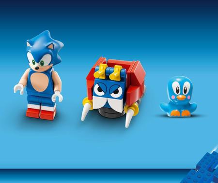 Lego Sonic The Hedgehog Desafio da Esfera de Velocidade do Sonic 76990 -  292 Peças - Brinquedos de Montar e Desmontar - Magazine Luiza