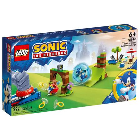 LEGO Sonic Desafio da Esfera de Velocidade do Sonic 76990 - Brinquedos de  Montar e Desmontar - Magazine Luiza