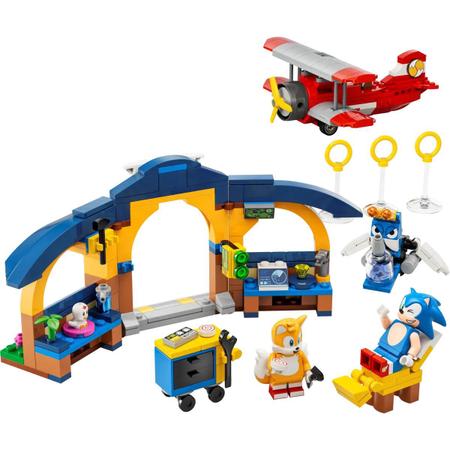 Lego Sonic 76991 - Oficina do Tails e Avião Tornado - Brinquedos de Montar  e Desmontar - Magazine Luiza