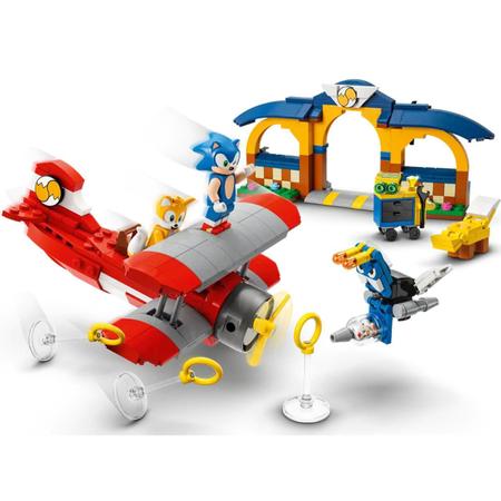 Lego Sonic 76991 - Oficina do Tails e Avião Tornado - Brinquedos de Montar  e Desmontar - Magazine Luiza