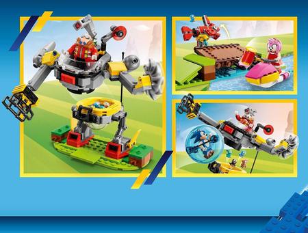 Blocos de Montar - Sonic the Hedgehog - Green Hill Zone LEGO DO BRASIL -  Brinquedos de Montar e Desmontar - Magazine Luiza