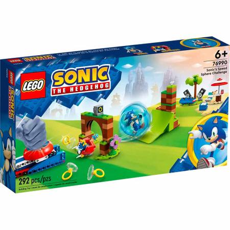 LEGO Set Sonic 76990 O Desafio da Esfera de Velocidade de Son 292 peças