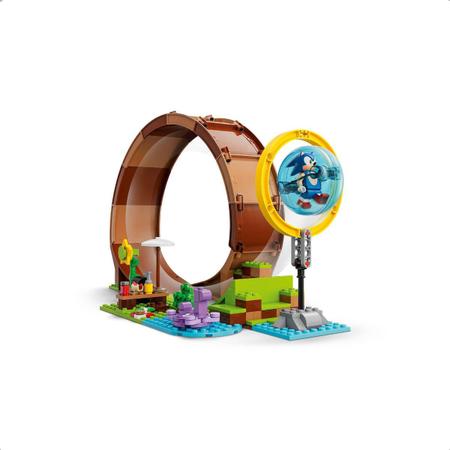 Lego Sonic Desafio de Looping Da Zona De Green Hill 802 pcs 76994