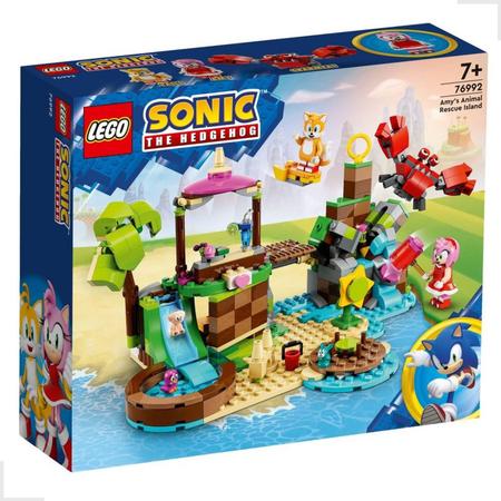 Lego Sonic Hedgehog Ilha Do Resgate Animal Amy Tails Blocos