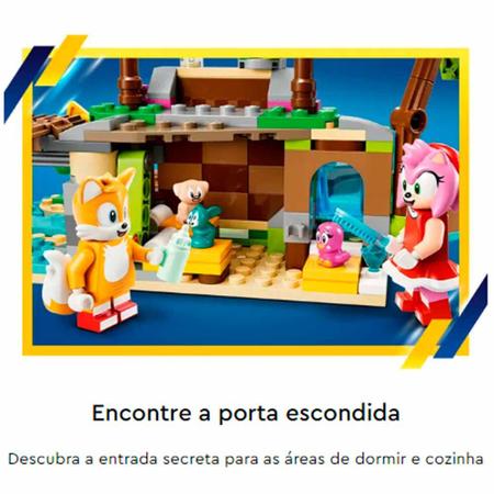 Lego Sonic THE Hedgehog - ILHA de Resgate Animal da AMY – Starhouse Mega  Store