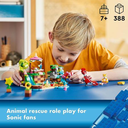 Lego Sonic 76992 Ilha de Resgate Animal da Amy