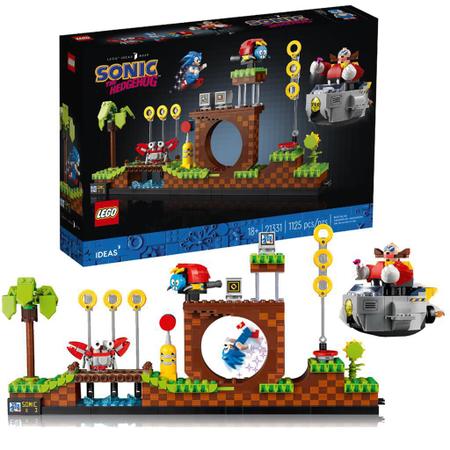 Lego Ideas Sonic 21331 - Sonic The Hedgehog: Green Hill Zone - Brinquedos  de Montar e Desmontar - Magazine Luiza