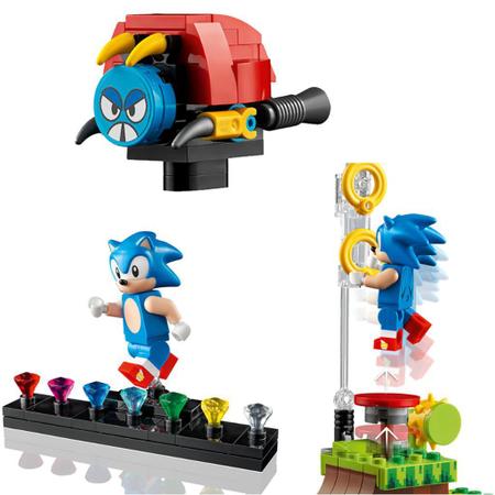 Blocos de Montar - Sonic the Hedgehog - Green Hill Zone LEGO DO BRASIL -  Brinquedos de Montar e Desmontar - Magazine Luiza