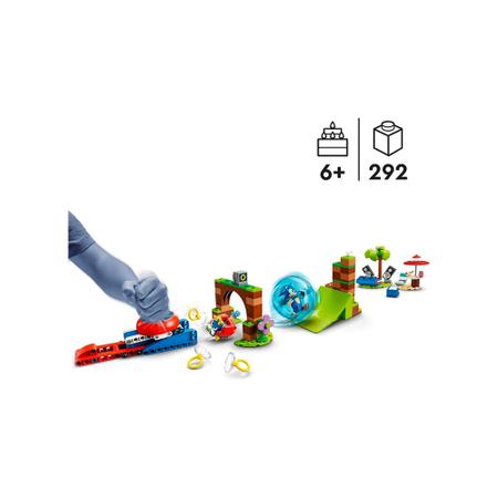 LEGO Sonic Desafio da Esfera de Velocidade 76990 - 292 Peças - Brinquedos  de Montar e Desmontar - Magazine Luiza